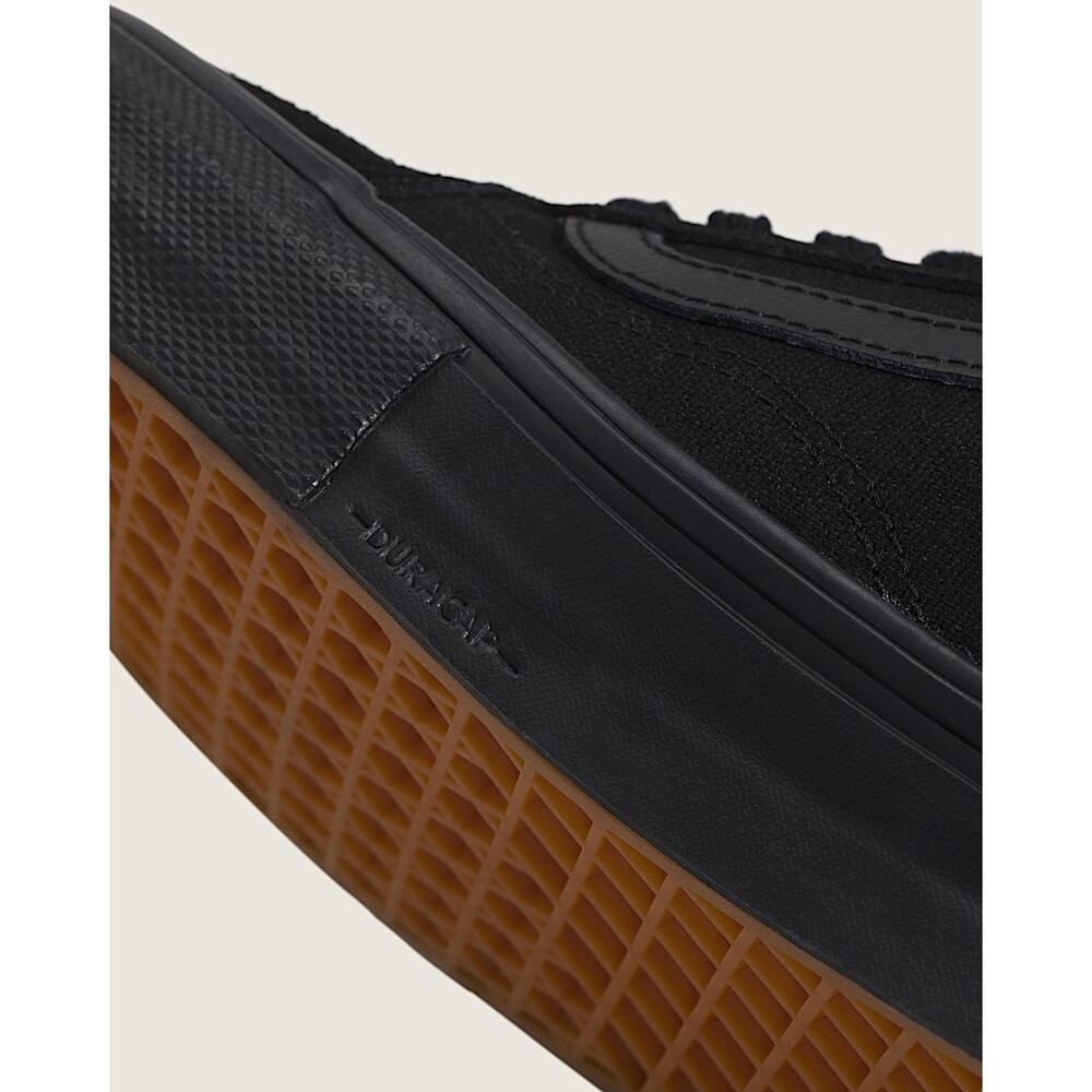 VANS MEN'S 9 SK8-HI TRIPLE BLACK SUEDE HI TOP SNEAKER VN000D5IBKA NIB - Picture 6 of 7